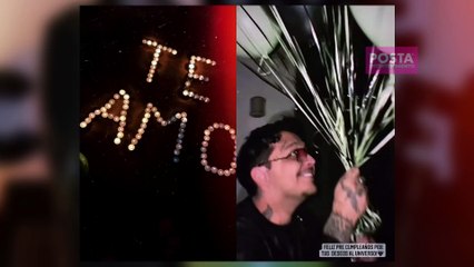 Sorprende Belinda a Nodal en su pre cumpleaños