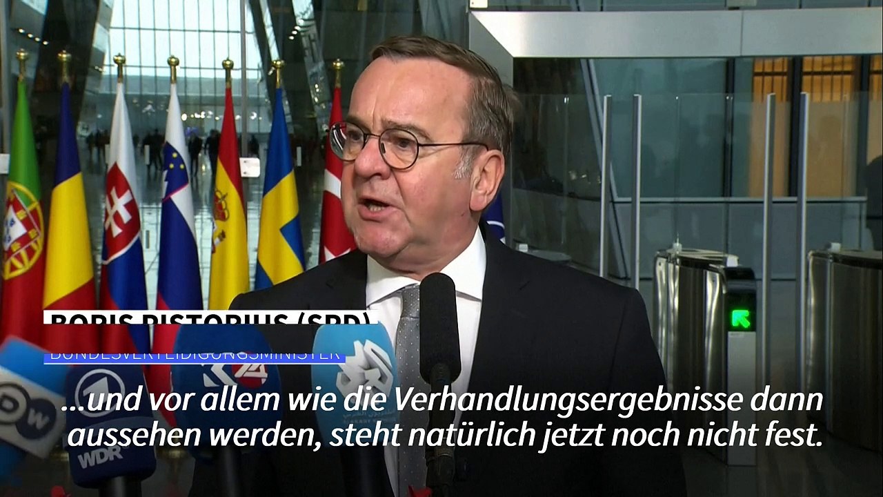 Pistorius: Trumps öffentliche Zugeständnisse an Putin 'bedauerlich'