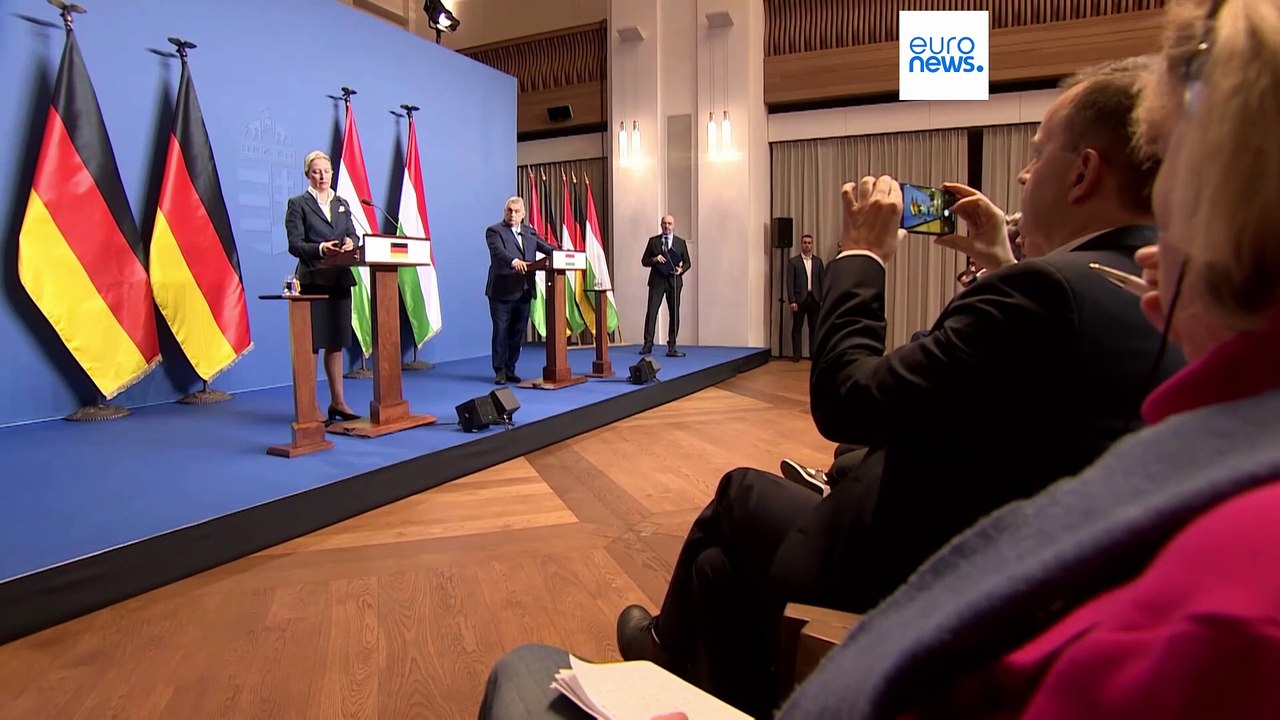 Alice Weidel z AfD spotyka się z Viktorem Orbánem, by krytykować politykę migracyjną i Zielony Ład