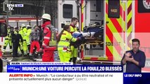 Foule percutée par une voiture à Munich: au moins 20 blessés dont deux grièvement