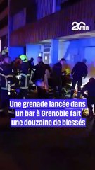 Ce que l’on sait sur l’explosion d’une grenade dans un bar associatif à Grenoble