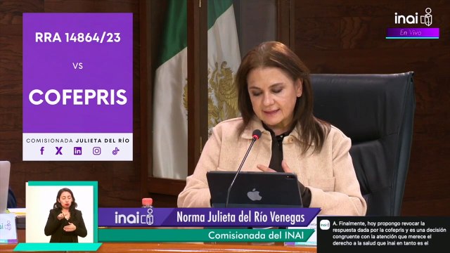 INAI solicita a COFEPRIS datos sobre Vacunas Pfizer para Menores de 5 años