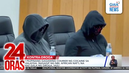 2 Pilipinang gagawing courier ng cocaine sa Malaysia, nasagip ng NBI; African nat’l na may dala ng droga, huli | 24 Oras