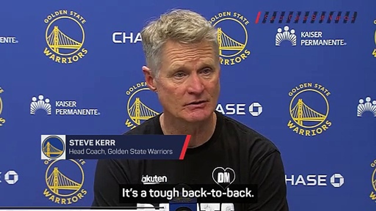 ‘The NBA don’t care about player health!’ - Kerr slams Warriors schedule