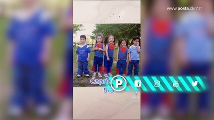 Tiktoker ‘x’ 5: Quintillizos González buscan conquistar redes sociales