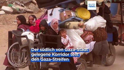 Israelische Truppen ziehen sich aus dem Netzarim-Korridor zurück