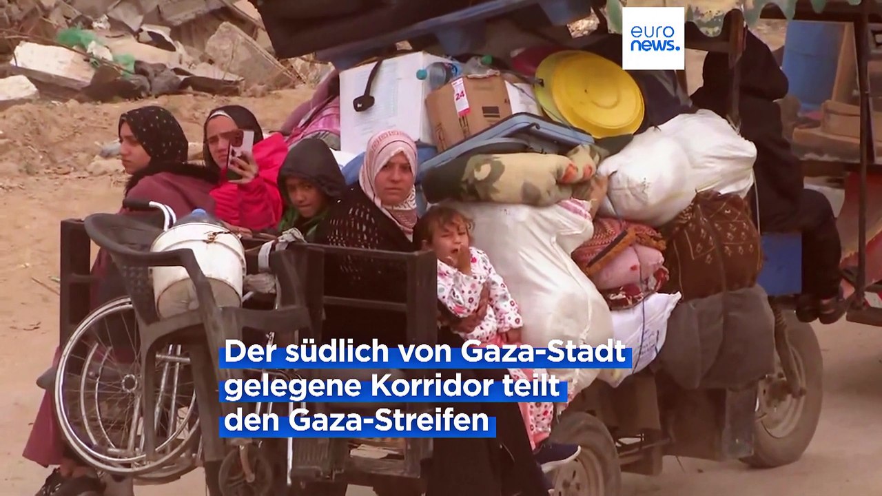 Israelische Truppen ziehen sich aus dem Netzarim-Korridor zurück