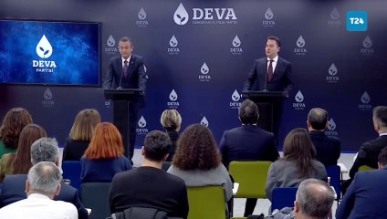 Özgür Özel ve Ali Babacan'dan ortak basın toplantısı