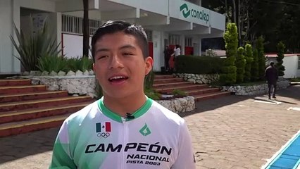 Conquista mexiquense medalla de oro en Ciclismo de Pista 2023 (VIDEO)
