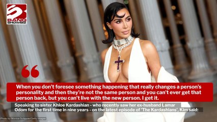 Kim Kardashian didn't foresee her marriage to Kanye West ending in the way it did