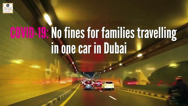 Coronavirus UAE: No fines for families travelling in one car in Dubai