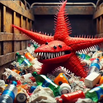 That cats father takes revenge on starfish monster #hindikahani #storytelling #story @Syonife