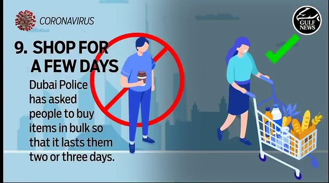 Coronavirus UAE: How to grocery shop safely