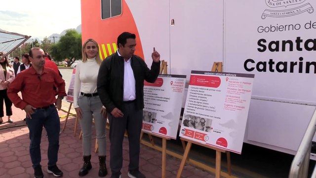 Jesús Nava implementa unidades médicas móviles gratuitas en Santa Catarina