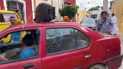 Antorchistas de Mayapán: fe y devoción  a la Virgen de Guadalupe