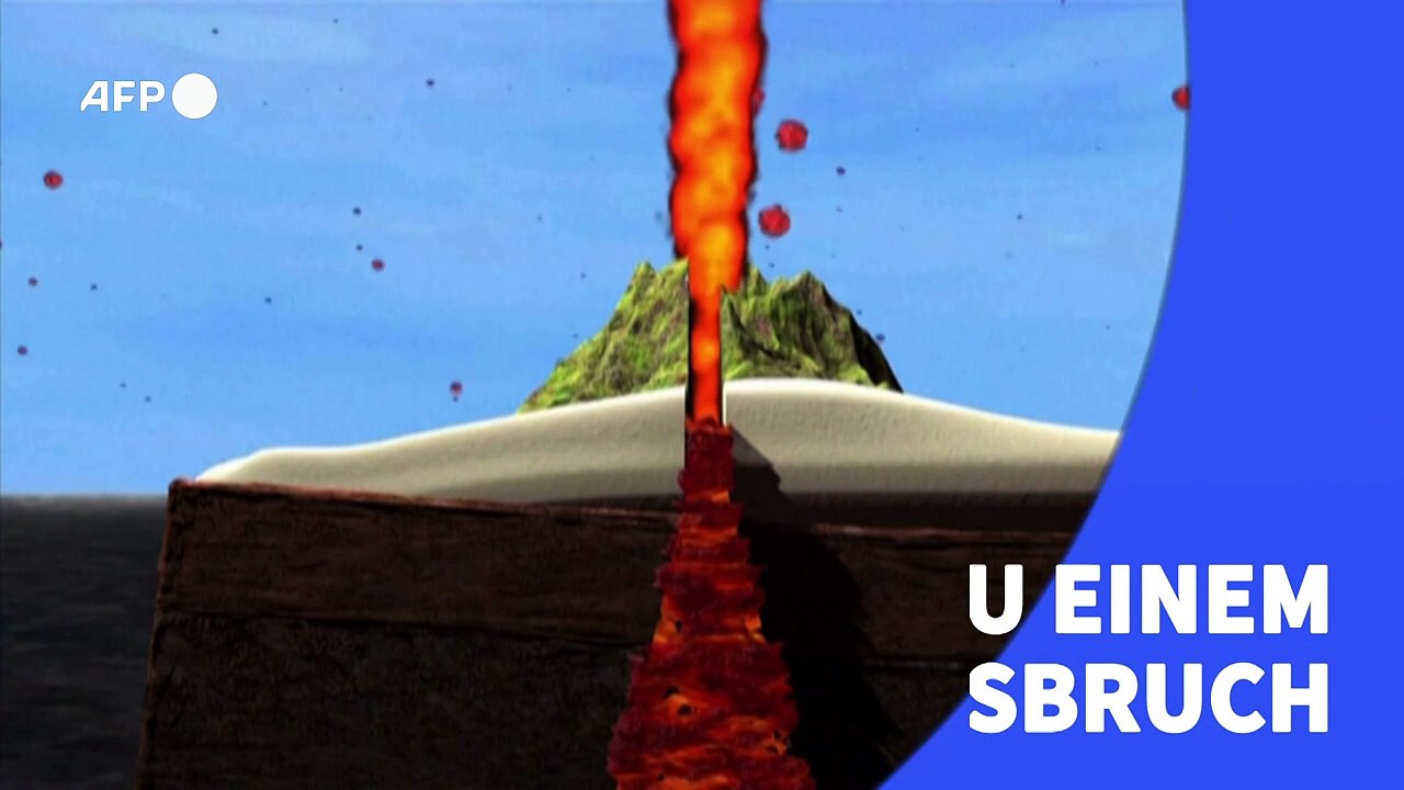 Videografik: So kommt es zu einem Vulkanausbruch