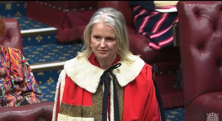 HOUSE OF LORDS VIDEO BARONESS JOANNE CASH OF BANBRIDGE