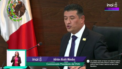 Adrián Alcalá Méndez es nombrado el nuevo presidente del INAI