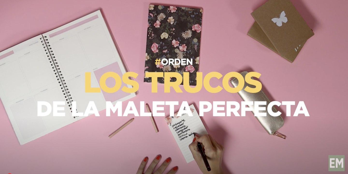 Cómo hacer la maleta perfecta