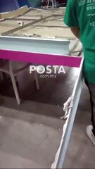 Caen techo de tablaroca y lesiona a menores en Monterrey