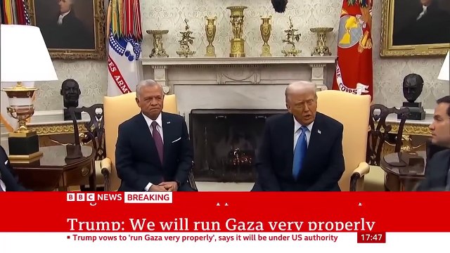 Trump says he believes Hamas won't make Saturday hostage return deadline   BBC News