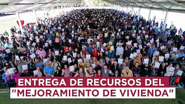 Entregan 1,822 apoyos a beneficiarios de Mejoramiento de Vivienda