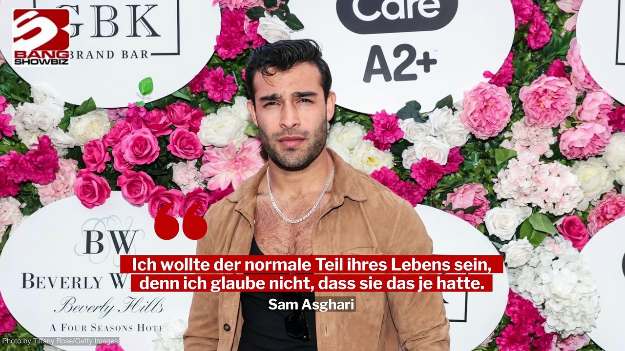 Sam Asghari wollte 'normaler Teil' im Leben von Britney Spears sein