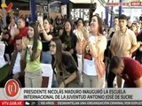 Pdte. Maduro inaugura la Escuela Internacional de Liderazgo de la Juventud  Antonio José de Sucre