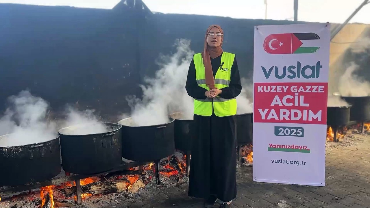 Gazze Sıcak Yemek Dağıtımı | Vuslat Derneği 2025