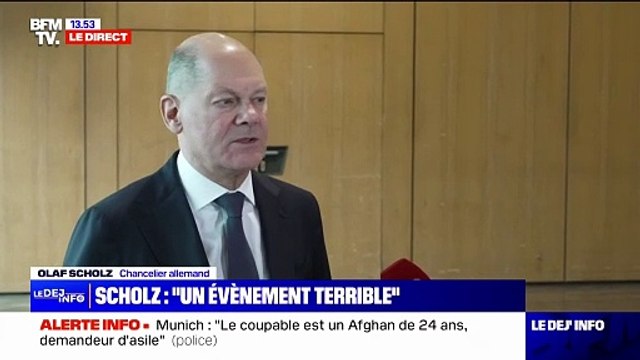 Voiture-bélier à Munich: Il doit rentrer dans son pays , déclare Olaf Scholz au sujet du conducteur, un demandeur d'asile afghan de 24 ans