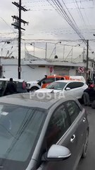 Choque múltiple deja dos heridos en Guadalupe