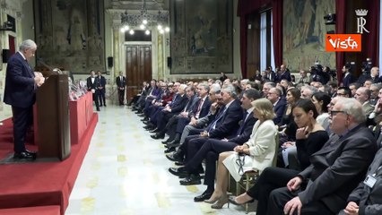 Mattarella alla Camera incontra Gioia D?Angelo, nipote del Commissario deportato a Dachau