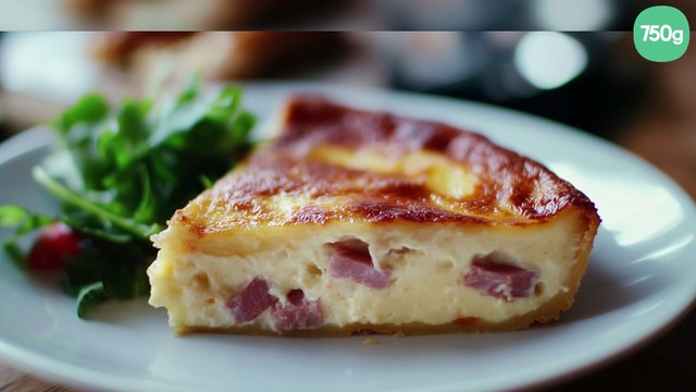 Quiche sans pâte jambon & fromage