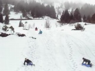 Descentes de luges porté puymorens LA VIGNOLE