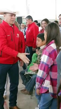 Entrega Esteban Villegas obras y apoyos en el municipio de San Luis Del Cordero