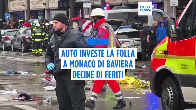 Germania, auto piomba sulla folla a Monaco durante manifestazione sindacale: 28 feriti