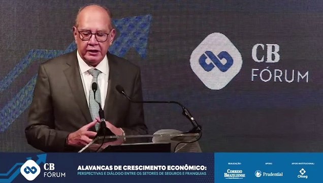 CB.Fórum: Seguros e franquias | Gilmar Mendes abre fala sobre o futuro dos setores no Brasil