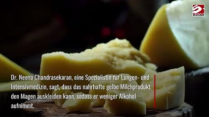 Käse essen kann Kater verhindern