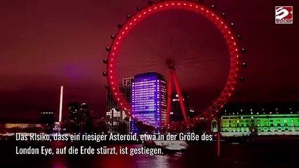 Bedrohung durch riesigen Asteroiden, der die Erde treffen könnte, hat zugenommen