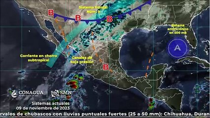 Conoce el pronóstico del clima para esta jornada