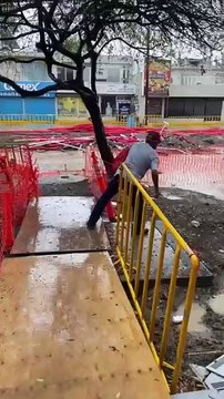 Protestan jóvenes a través de Tiktok por trabajos en Centrito Valle