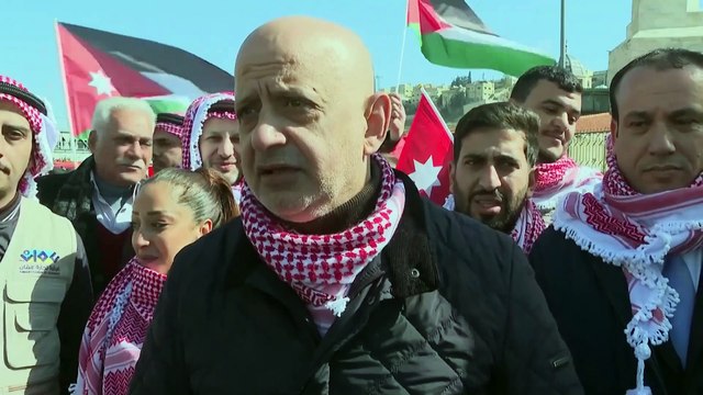 🔴 لقطات من استقبال العاهل الأردني الملك عبدالله الثاني عقب عودته من الولايات المتحدة.