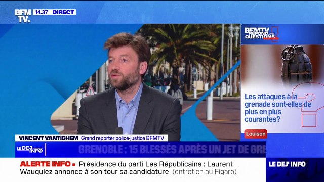 Grenoble: les attaques à la grenade sont-elles de plus en plus courantes? BFMTV répond à vos questions