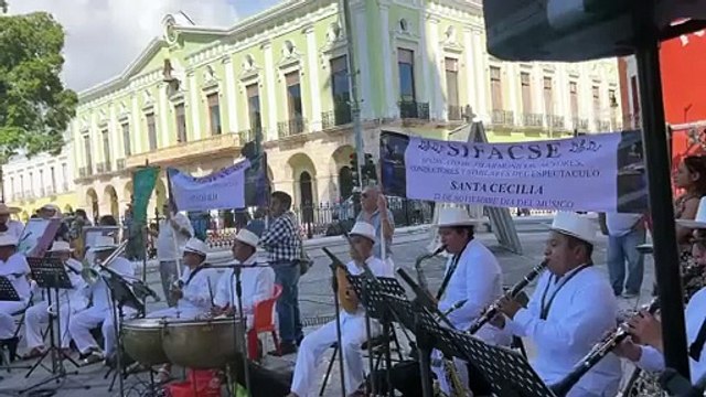 Celebran en Mérida a Santa Cecilia, patrona de los músicos