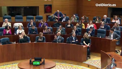 Un consejero del PP le dice a una diputada de Más Madrid "no me pongas morritos que me descentro"