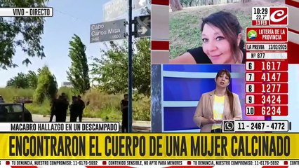 Encuentran a una mujer calcinada: sospechan que se trataria de Maria Alejandra Cuevas