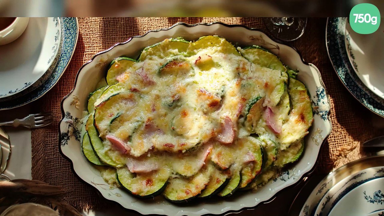 Gratin de courgettes aux pommes de terre