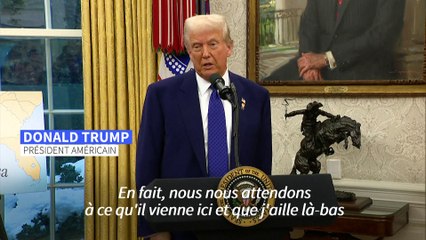 Donald Trump entrevoit un "cessez-le-feu" en Ukraine et une rencontre avec Poutine