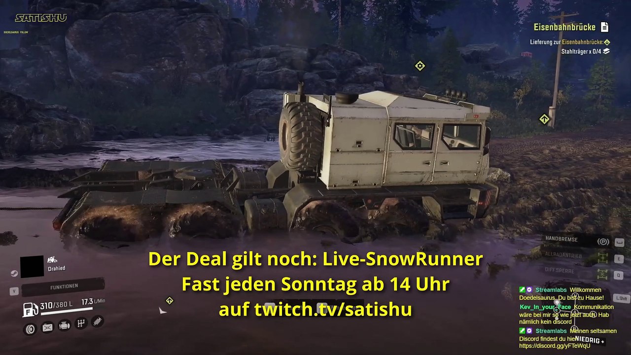 2x2 Stahl für die Eisenbahnbrücke. | SnowRunner | Ep. 6