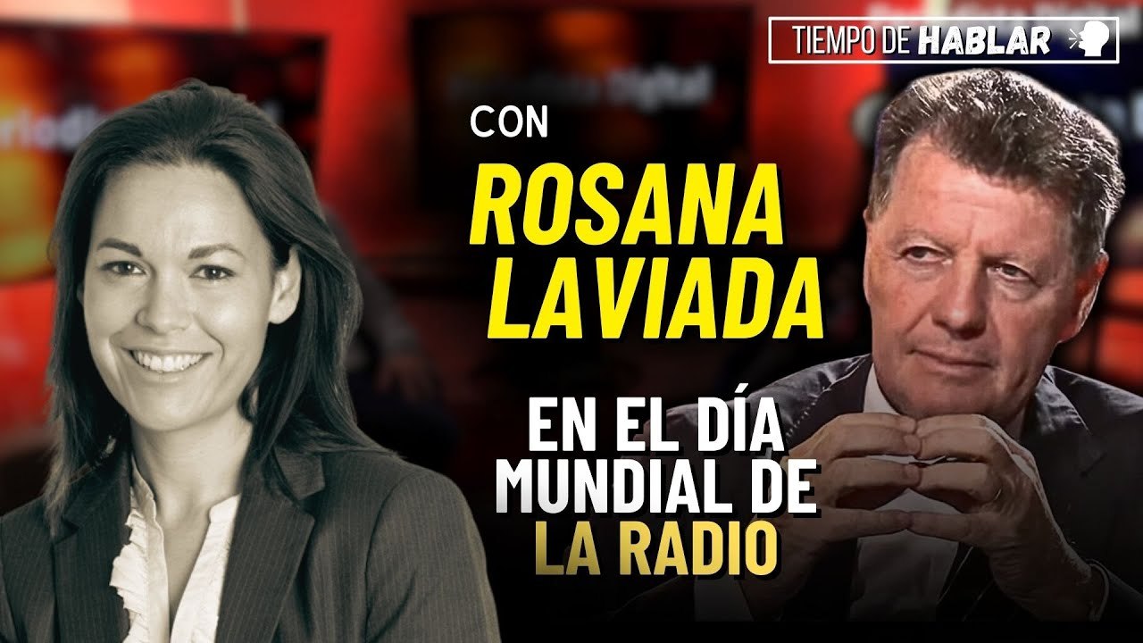 TdH / Rosana Laviada, mano derecha de Federico Jiménez Losantos, con Alfonso Rojo